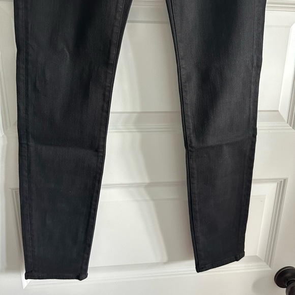 Edwin Pixie 9” Mid-rise Skinny Jeans in Black - Picture 3 of 6